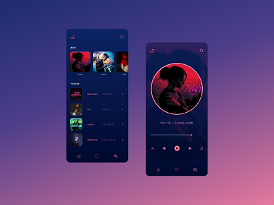 Music App UI