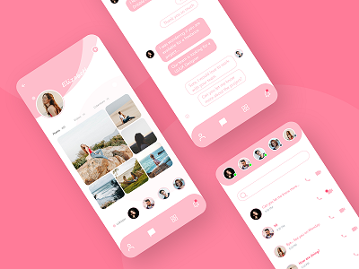 Simple Messaging App UI