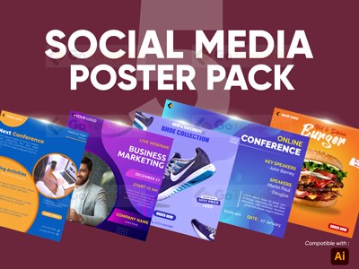 Essential Social Media Poster Pack