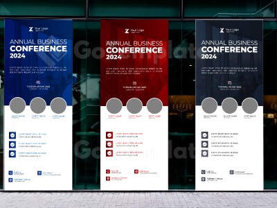 Conference Roll-up Banners Design