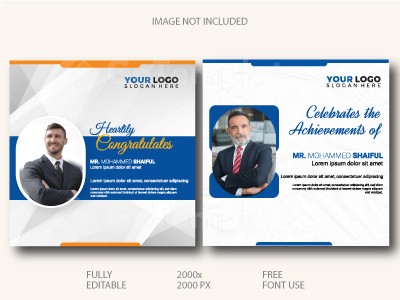 Congratulations Template Design