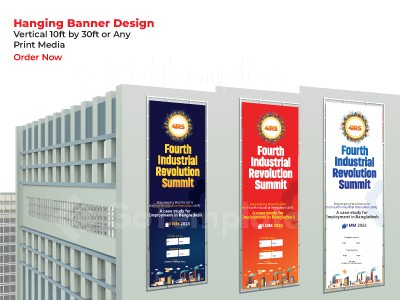 Large Hanging Banner Design